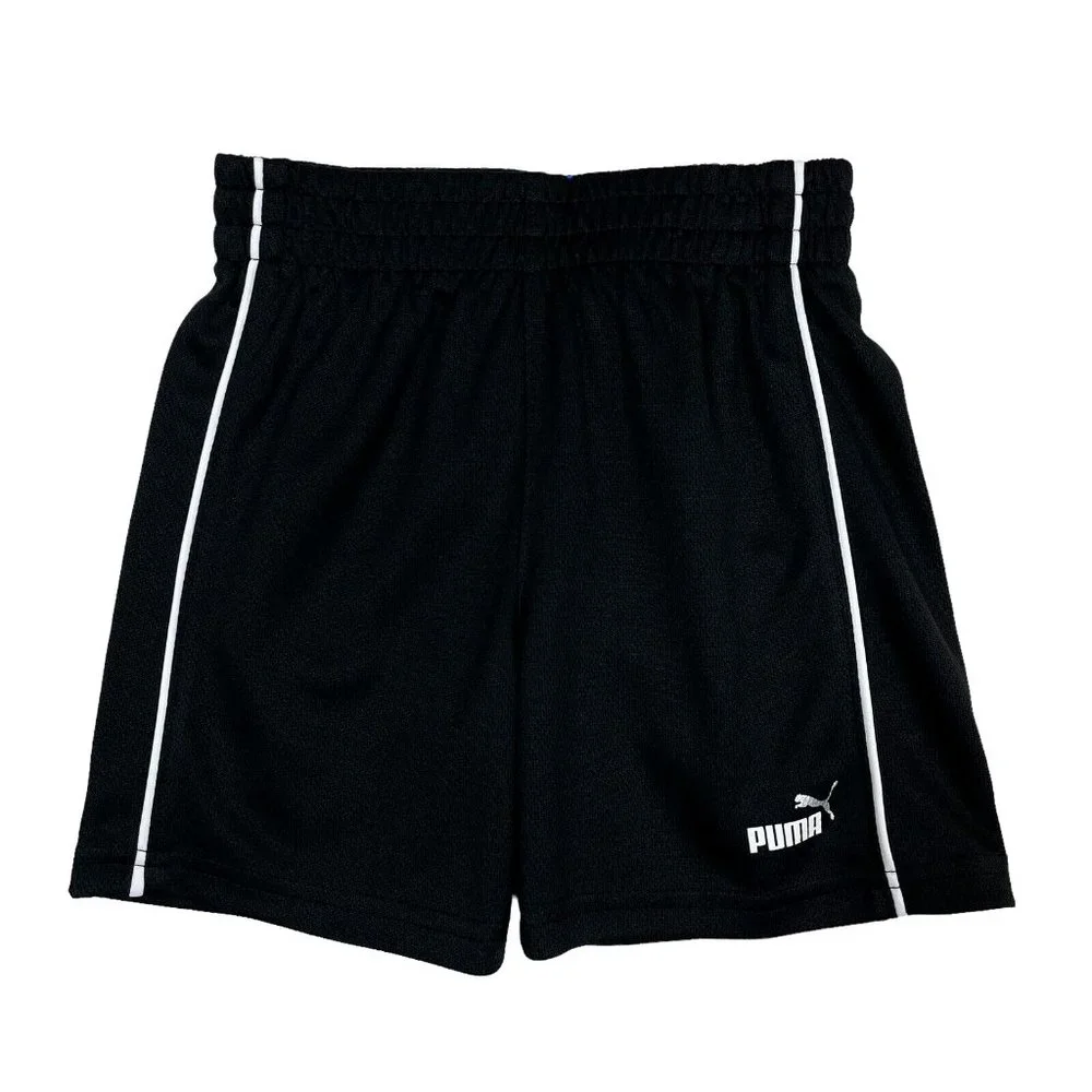 Puma Baby Boys T- Shirt & Shorts Set Size 12 Months Black /White Summer Outfit‎ - Picture 4 of 10